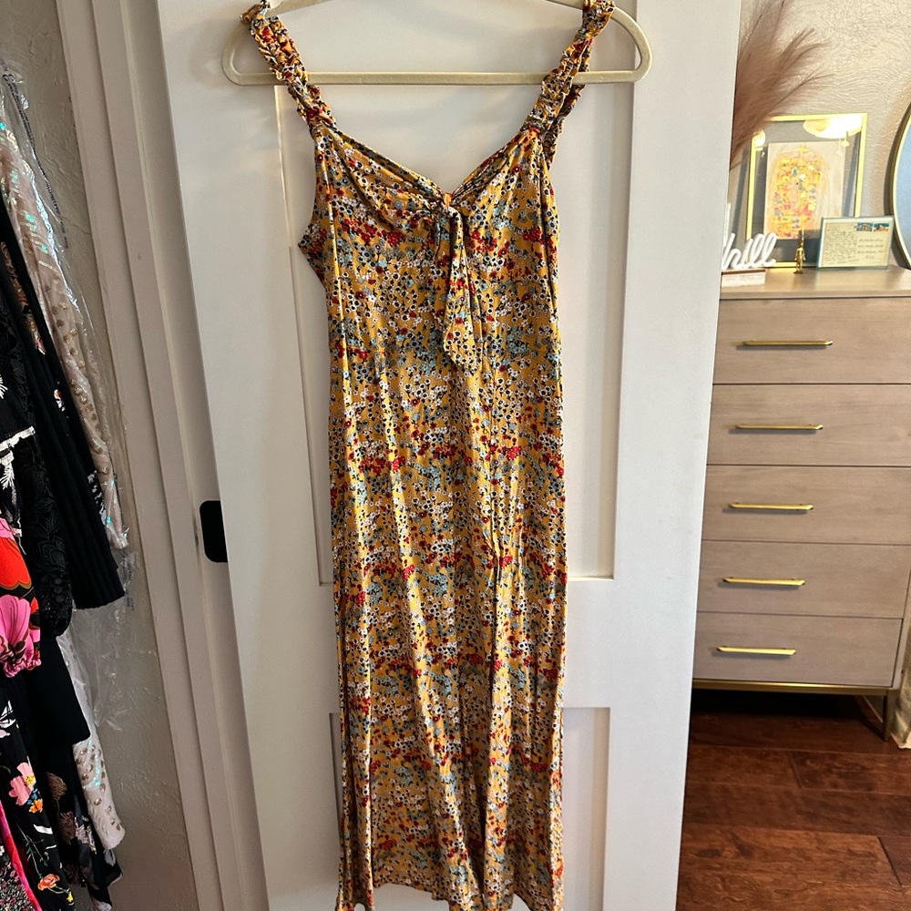 Floral Print Women's Dress